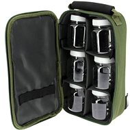 NGT Glug Bag Green + 6 Glug Pots - Rybárske puzdro