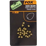 FOX Edges Hook Bead Size 2-6 Trans Khaki 25pcs - Bumper