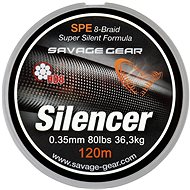 Savage Gear - HD8 Silencer Braid 0.35mm 80lbs 36.3kg 120m Green - Line
