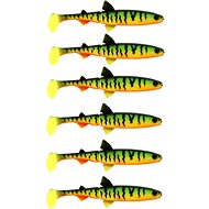 Westin - Rubber Lure HypoTeez 9cm 5g Crazy Firetiger 6pcs - Rubber Bait