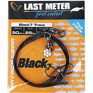 Savage Gear Black7 Trace, 0.60mm, 25kg, 50cm, 3pcs - Cable