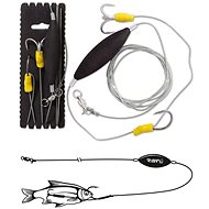 Black Cat Underwater Float Rig, L, Size 2/0, 180cm - Rig