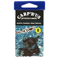 Carp´R´Us Quick Change Ring Swivel Size 8, 8pcs - Swivel