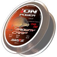 AWA-S Ion Power Brown Carp 0.370mm 1,200m - Fishing Line
