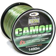 NGT Camou Line 0.28mm 5.4kg 1490m - Fishing Line