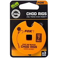 FOX Standard Chod Rigs Barbed Size 7 25lb 3pcs - Rig