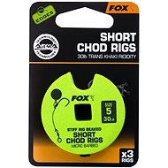 FOX Short Chod Rigs Barbed Size 5 30lb 3pcs - Rig