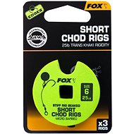 FOX Short Chod Rigs Barbed Size 6 25lb 3pcs - Rig