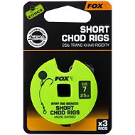FOX Short Chod Rigs Barbed Size 7 25lb 3pcs - Rig