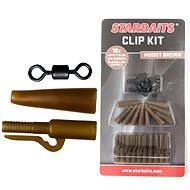 Starbaits Clip Kit Set, Muddy Brown, 10pcs - Assembly