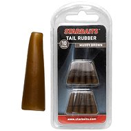 Starbaits Tail Rubbers, Muddy Brown, 10pcs - Sleeve