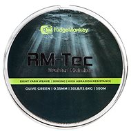 RidgeMonkey RM-Tec Braided Mainline, 0.35mm, 30lb, 300m, Green - Line