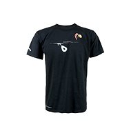 Carp´R´Us Mouthsnagger T-Shirt fekete - Póló