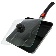 NGT Multi Section Frying Pan with Lid - Small Frying Pan
