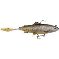 Savage Gear 4D Trout Spin Shad 11cm 40g MS Dark Brown Trout - Rubber Bait