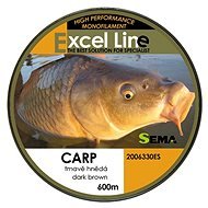 Sema Fishing Line Carp Dark Brown 0.22mm 6.1kg 600m - Fishing Line