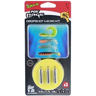 FOX Rage Dropshot Micro Kit 0,22mm 7,79lb 1m 7g Size 8 3pcs - Rig