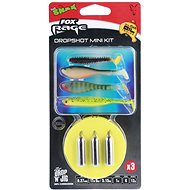 FOX Rage Dropshot Micro Kit, 0.27mm, 11.35lb, 1m, 12g, Size 4, 3pcs - Rig