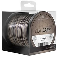 FIN Dual Carp 0,28mm 13,1lbs 1200m Brown-black - Fishing Line