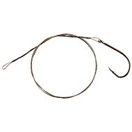 Cormoran 1x7 Wire Leader - Loop and Single Hook Size 2 9kg 50cm - Cable