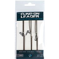 Nash Cling-On Leader Micro Swivel, 45lb, 0.75m, Silt, 3pcs - Rig