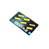 Nash Ziggaz Hi-Attract Foams, Black/Yellow, 6pcs - Pop-up foam