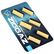 Nash Ziggaz Natural Foams, Black/Beige, 6pcs - Pop-up foam