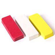 Nash Rig Foam, Yellow/White/Red, 3pcs - Pop-up foam