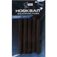 Nash Bait Balancing Foam Brown 5mm 4.5cm, 5pcs - Pop-up foam