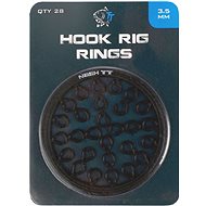 Nash Hook Rig Rings, Large, 3.5mm, 28pcs - O-Ring