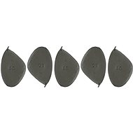 Suretti Mussel Lead, 80g, Coloured, 5pcs - Lead