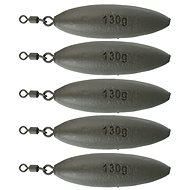 Suretti Carp ZIP Bomb Lead with Eye and Swivel, 130g, Coloured 5pcs - Lead