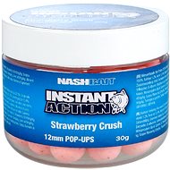 Nash Instant Action Strawberry Crush Pop Ups 12mm 30g - Pop-up Boilies