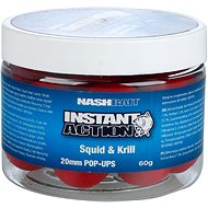 Nash Instant Action Squid & Krill 20mm 60g - Pop-up Boilies