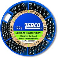 Zebco Split Shot Assortment, Fine, 100g - Shots