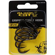 Black Cat Gripper Ghost Hook, Size 1/0, 5pcs - Fish Hook