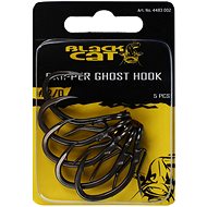 Black Cat Gripper Ghost Hook, Size 2/0, 5pcs - Fish Hook