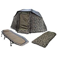 Zfish Camo Set Brolly + Bedchair + Sleeping Bag - Brolly