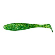 Illex Magic Slim Shad 10cm Lime Chartreuse, 10pcs - Rubber Bait