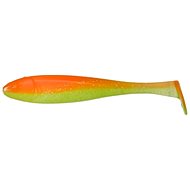 Illex Magic Slim Shad 10cm Orange/Chartreuse, 10pcs - Rubber Bait