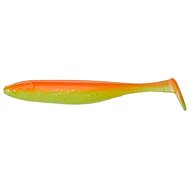 Illex Magic Fat Shad 10cm Orange/Chartreuse, 10pcs - Rubber Bait