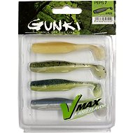 Gunki PEPS Clear Water Kit 2 7cm, 4pcs - Rubber Bait