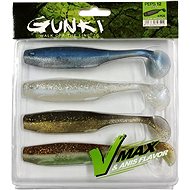 Gunki PEPS Clear Water Kit 1 12cm, 4pcs - Rubber Bait