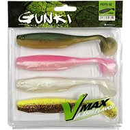 Gunki PEPS Dark Water Kit 1 12cm, 4pcs - Rubber Bait