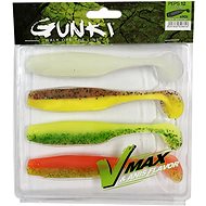 Gunki PEPS Dark Water Kit 2 12cm, 4pcs - Rubber Bait