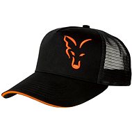 FOX Black & Orange Trucker Cap - Baseball Cap