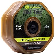 RidgeMonkey RM-Tec Soft Coated Hooklink 25lb 20m Brown - Line