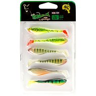 FOX Rage Fish Snax Mini Fry 7cm Mixed Colours, 6pcs - Rubber Bait