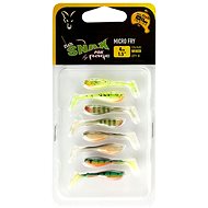 FOX Rage Fish Snax Micro Fry 4cm Mixed Colors 8pcs - Rubber Bait