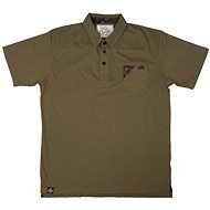 FOX Chunk Stonewash Polo Khaki Size L - T-Shirt